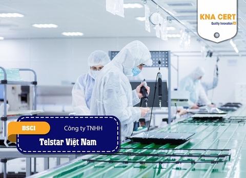 KNA đánh giá BSCI (Pre-audit) cho Công ty TNHH Telstar Việt Nam