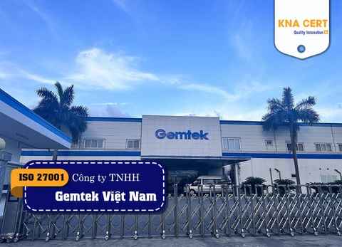 Đào tạo ISO 27001 và Pre-audit ISO 45001 và RBA cho Công ty TNHH Gemtek Việt Nam