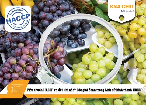 Tiêu chuẩn HACCP ra đời khi nào? Các giai đoạn trong Lịch sử hình thành HACCP