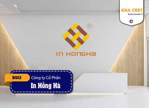 Đánh giá BSCI (Pre-audit) cho Công ty Cổ phần In Hồng Hà