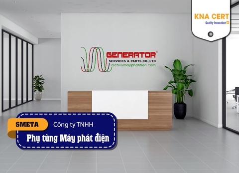 KNA chứng nhận ISO 9001 và ISO 14001 cho Công ty TNHH Dịch vụ và Phụ tùng Máy phát điện