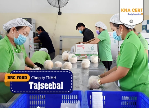 KNA đánh giá BRC FOOD & FSSC 22000 (Pre-audit) cho Công ty TNHH Tajseebal
