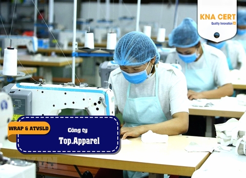 KNA đánh giá WRAP (Pre-audit) & Huấn luyện ATVSLĐ cho Công ty TNHH Top.Apparel