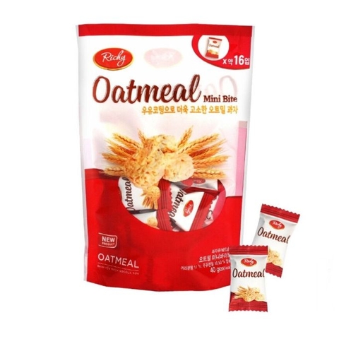 Bánh Yến mạch Oatmeal sữa 40g (T48) (gói)