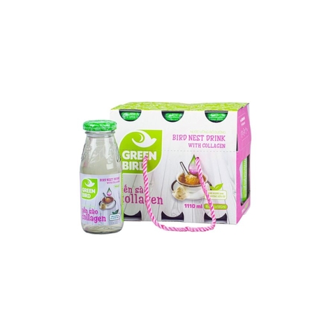 Nước giải khát yến sào và Colagen Green Bird (lốc)