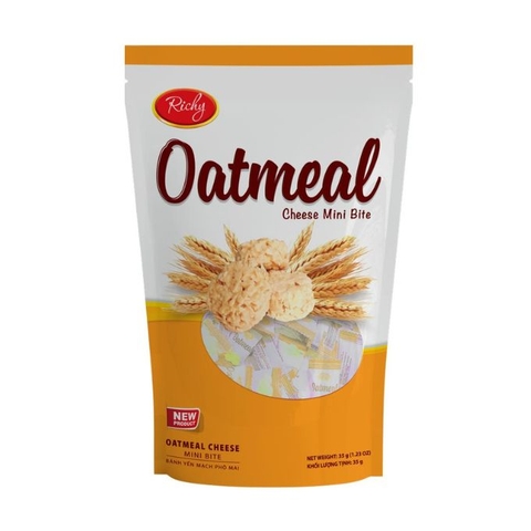 Bánh yến mạch Oatmeal phomai 40g (T48) (gói)