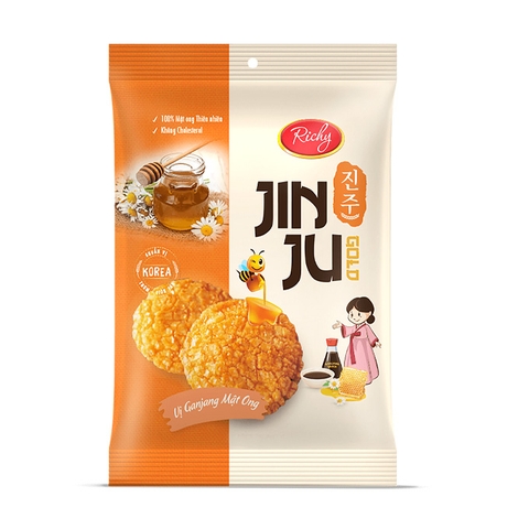 Bánh Gạo Jinju Mật ong 100g (gói)