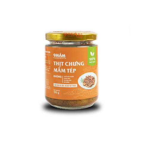 Thịt chưng mắm tép 9Meal 170gr T12 (LỌ)