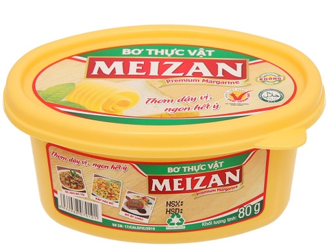 Bơ thực vật Meizan 80gr T60