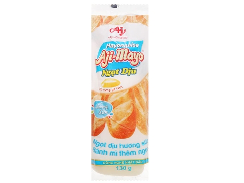 Xốt mayonnaise Ngọt dịu Aji-mayo 130gr T40