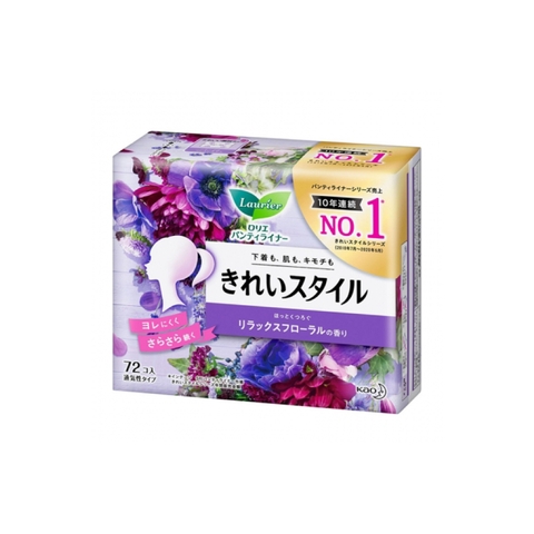 Băng vệ sinh hàng ngày Laurier (Bịch 72 Miếng)