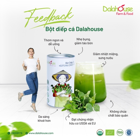 VÌ SAO KHÁCH HÀNG YÊU THÍCH BỘT DIẾP CÁ DALAHOUSE?