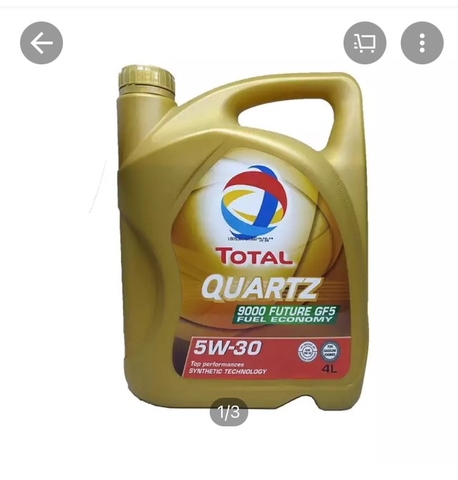 Nhớt TH 5W30 TOTAL Korea QUATZ 9000 (4L)