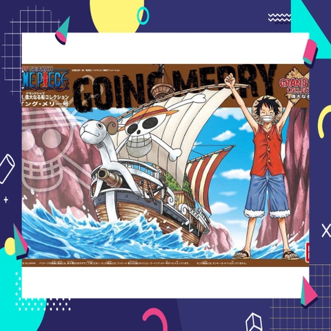 Mô hình lắp ráp Going Merry Plastic model Bandai - One Piece