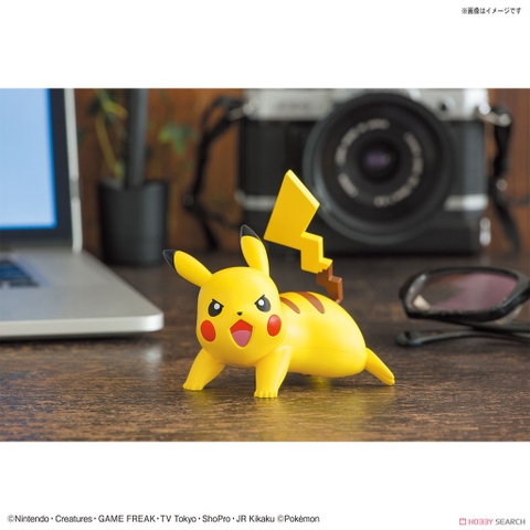 Mô hình lắp ráp Pokemon Collection Quick!! 03 Pikachu (Battle Pose) Bandai 4573102607720