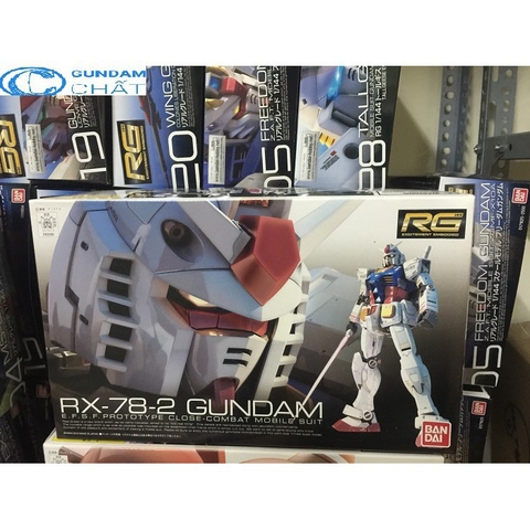 Mô Hình Lắp Ráp RG Gundam Bandai 01 RX-78-2- GDC 4573102615947