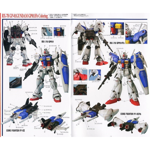 Mô hình lắp ráp PG RX-78 GP01/Fb Gundam GP01 Bandai