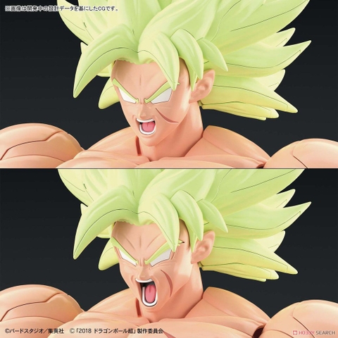 Mô hình lắp ráp Figure-rise Standard Super Saiyan Broly Full Power Bandai 4573102557124