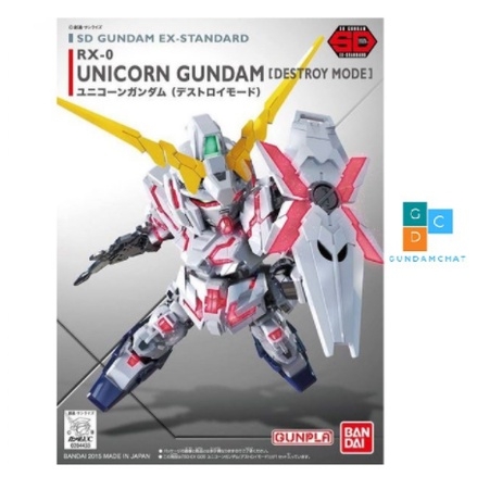 Bandai Mô hình lắp ráp SD UNICORN Banshee Norn Sinanju 013 00 QANT RX-93 Nu Zero EW 00 Gundam