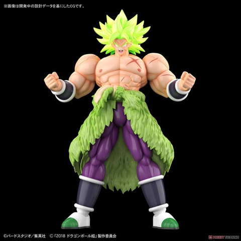 Mô hình lắp ráp Figure-rise Standard Super Saiyan Broly Full Power Bandai 4573102557124