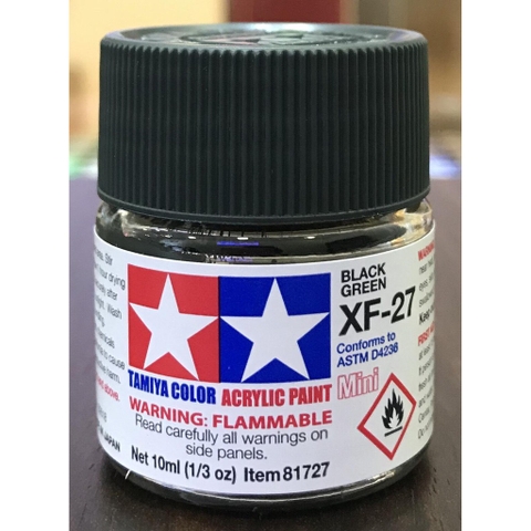 Sơn Acrylic (XF21-XF-60) Tamiya Gốc Nước 10ml - GDC