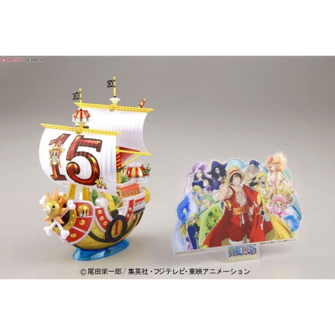 Mô hình lắp ráp tàu Thousand Sunny TV Animation 15th Anniversary Ver One Piece 015