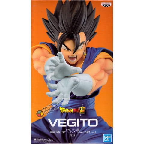 Mô hình Super Vegito Black Final Kamehameha Ver.6 PVC Figure Bandai - Dragonball