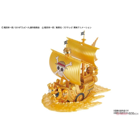 Mô hình lắp ráp tàu Thousand Sunny Film Gold Release Anniversary Color Ver