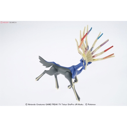 Mô hình lắp ráp Pokemon Plastic Model Collection Select Series Xerneas Plastic model Bandai