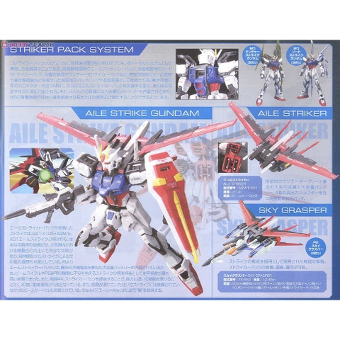 Mô hình lắp ráp RG Aile Strike Gundam Bandai - GDC 4573102616135