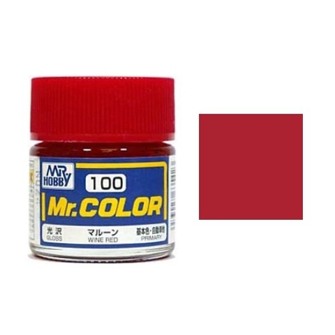 Sơn Mr. Hobby Mr. Color-C100 Wine Red Gloss (10ml)