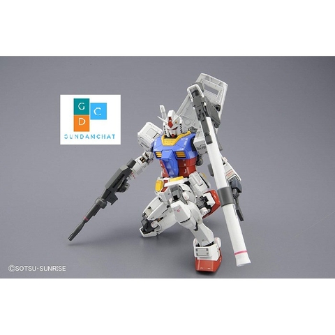 Mô hình lắp ráp MG Bandai RX-78-2 Gundam Ver 3.0 4573102616104