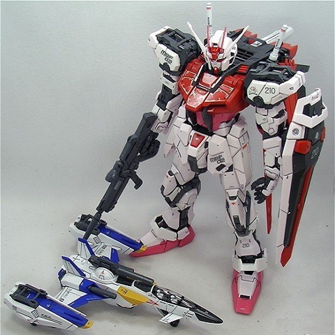 Mô Hình Gundam Bandai PG Strike Rouge + Sky Grasper - GDC 4573102642349