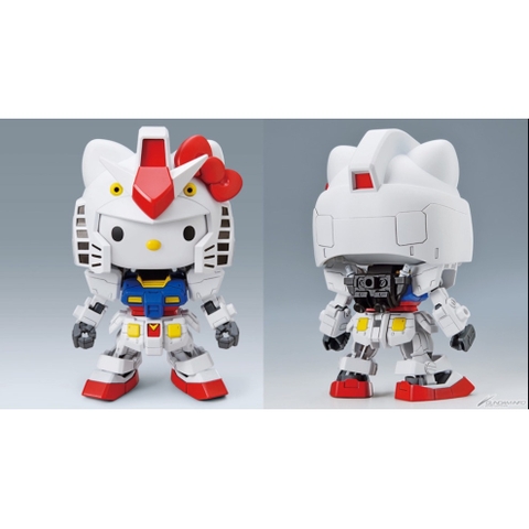 Mô hình lắp ráp HELLO KITTY/RX-78-2 GUNDAM [SD EX-STANDARD] Bandai