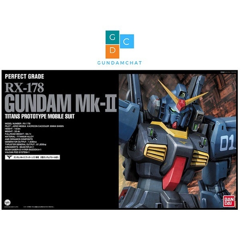 Mô Hình Gundam Bandai PG RX 178 Mk-II Titans Color 1/60 - GDC