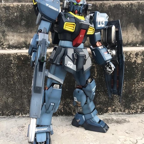 Mô Hình Gundam Bandai PG RX 178 Mk-II Titans Color 1/60 - GDC