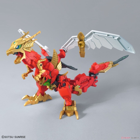 Mô hình lắp ráp SD BD R Valkylander đỏ Bandai - GDC