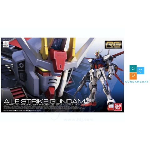 Mô hình lắp ráp RG Aile Strike Gundam Bandai - GDC 4573102616135