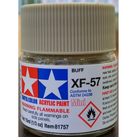 Sơn Acrylic (XF21-XF-60) Tamiya Gốc Nước 10ml - GDC
