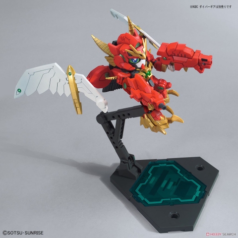 Mô hình lắp ráp SD BD R Valkylander đỏ Bandai - GDC