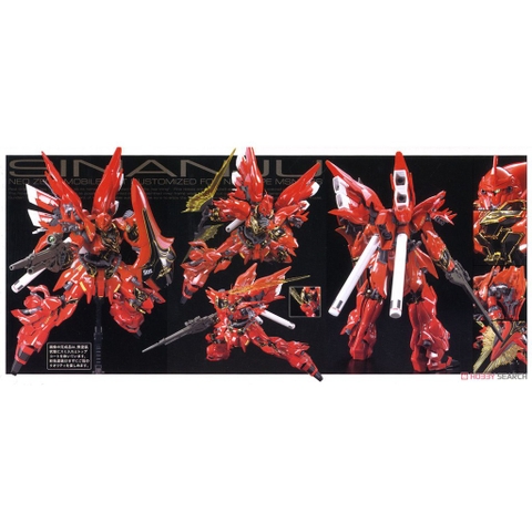 Mô hình lắp ráp RG 06S Sinanju Bandai - Mô hình GDC