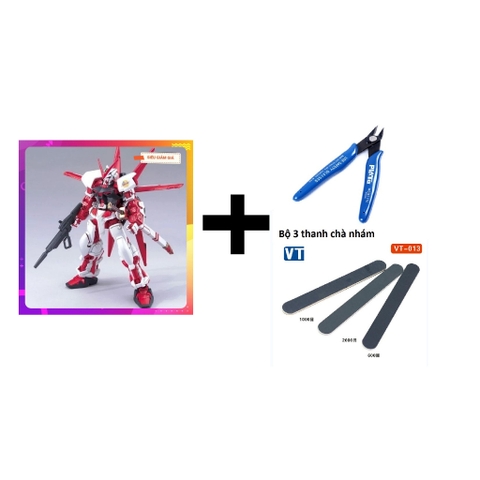 [Mã SKAMLSC4458 giảm 10% đơn 100K] Mô hình lắp ráp Gundam HG Astray Red Frame Flight Unit ( Tặng base)