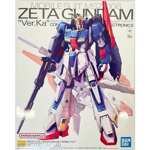 Mô Hình Lắp Ráp Gundam MG Zeta ver. Ka Bandai 4573102640154