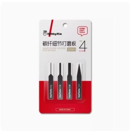 Bộ 4 chà nhám Hobby Mio đa năng 1mm