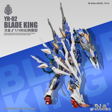 Mô Hình Lắp Ráp MG 1/100 YR-02 Blade King SNAA (Super Nova) ( Kèm quà tặng đợt 1)