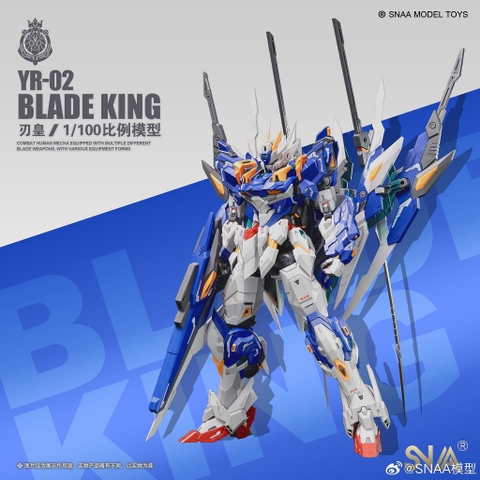 Mô Hình Lắp Ráp MG 1/100 YR-02 Blade King SNAA (Super Nova) ( Kèm quà tặng đợt 1)