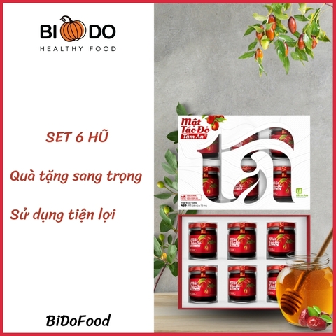 Mật Táo Đỏ Tâm An 70ml - Bí Đỏ Food - Quà Tặng Sức Khỏe Cho Người Thân Yêu