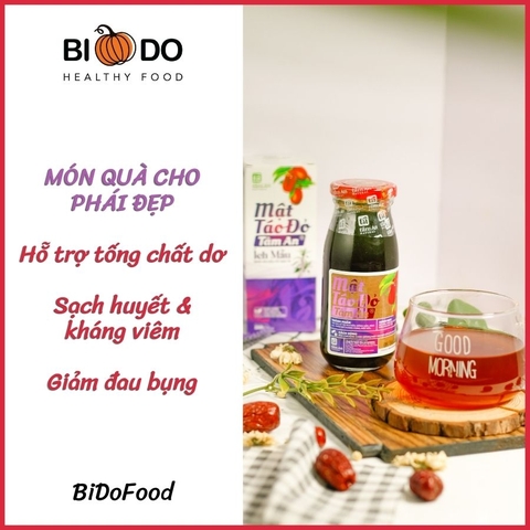 Mật Táo Đỏ Ích Mẫu 250ml - Bí Đỏ Food - Bổ Máu Đẹp Da Bên Nàng Ngày Ấy