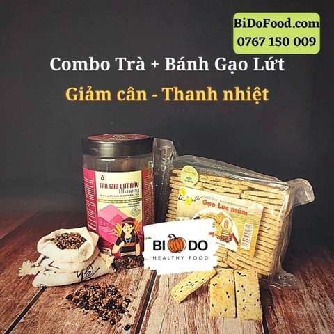 Bánh Gạo Lứt Ngũ Cốc Ăn Kiêng - Bí Đỏ Food - Bánh Quy Ăn Dặm Cho Bé