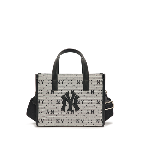 Túi Xách MLB Tote Logo NY 3AORS013N-50BKS Màu Đen